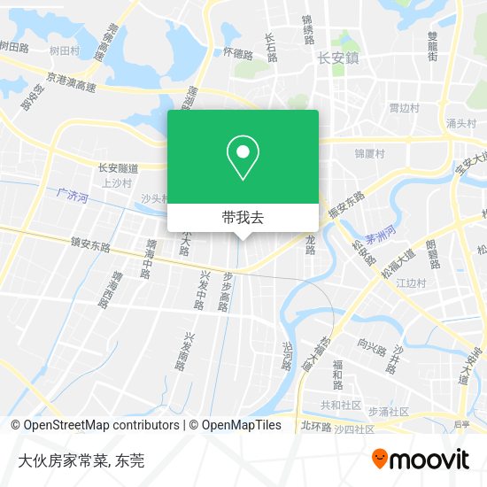大伙房家常菜地图