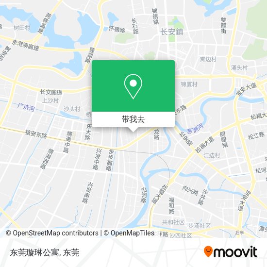 东莞璇琳公寓地图