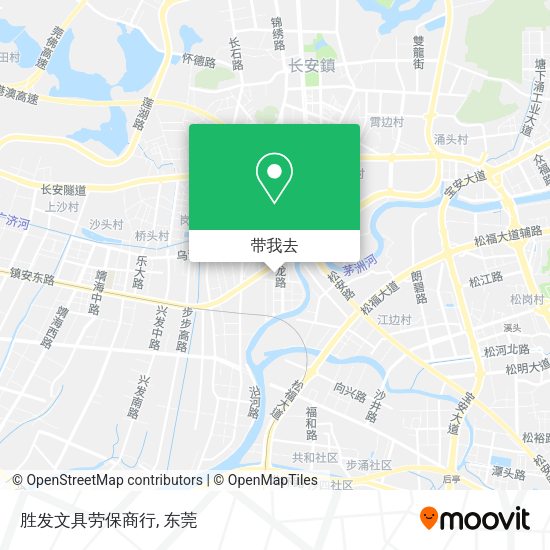 胜发文具劳保商行地图