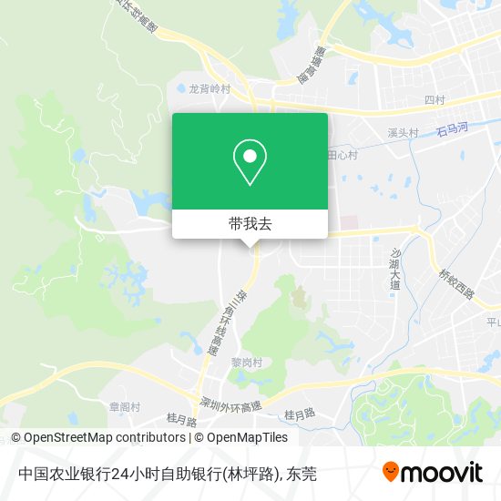 中国农业银行24小时自助银行(林坪路)地图