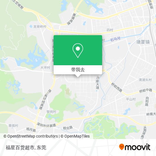 福星百货超市地图