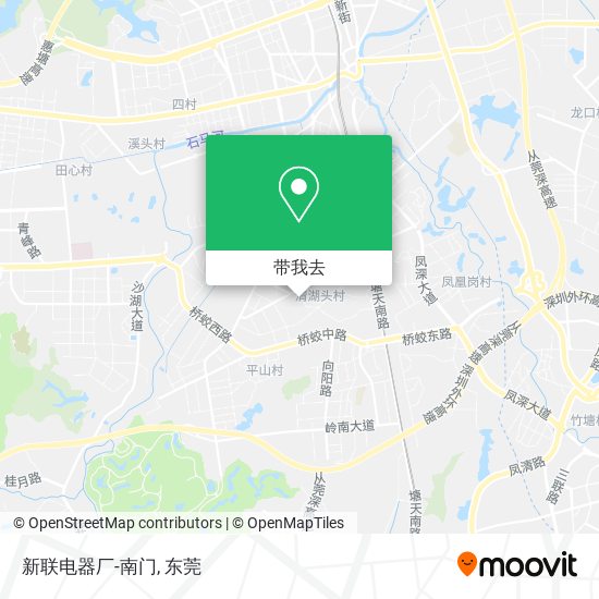 新联电器厂-南门地图