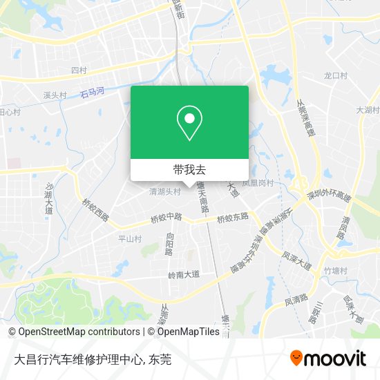 大昌行汽车维修护理中心地图