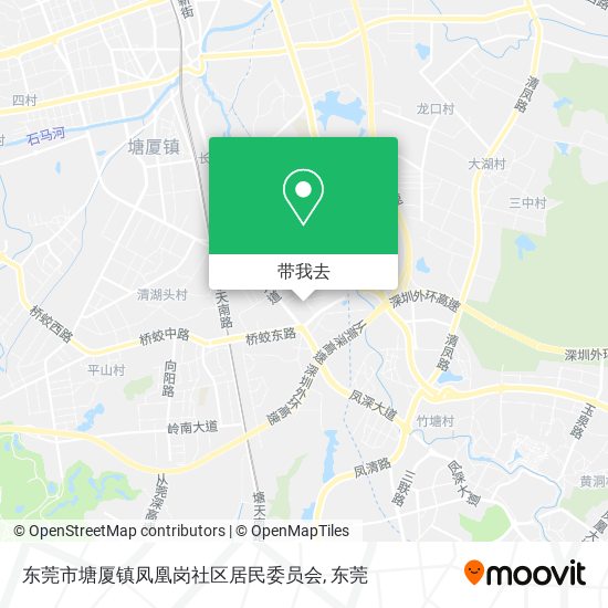 东莞市塘厦镇凤凰岗社区居民委员会地图