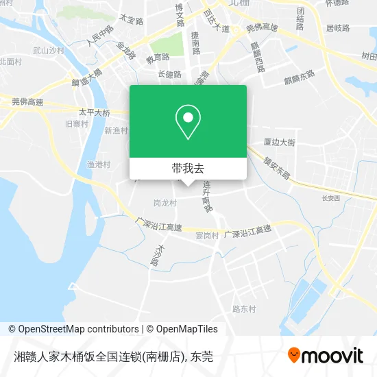 湘赣人家木桶饭全国连锁(南栅店)地图