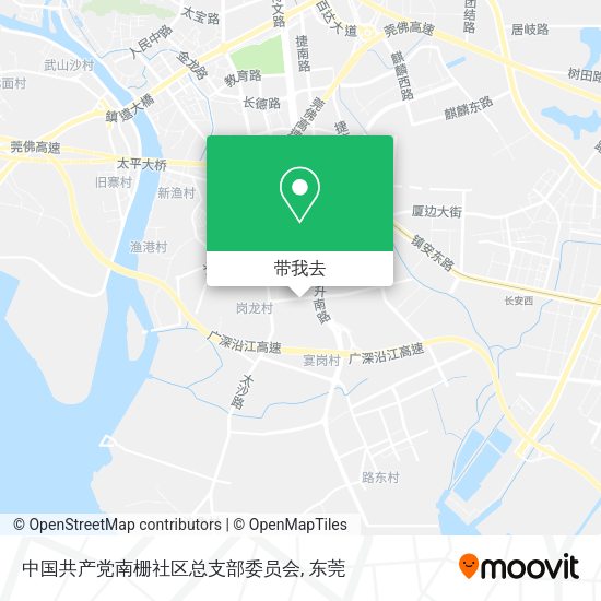 中国共产党南栅社区总支部委员会地图