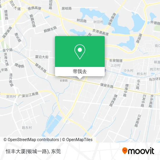 恒丰大厦(银城一路)地图