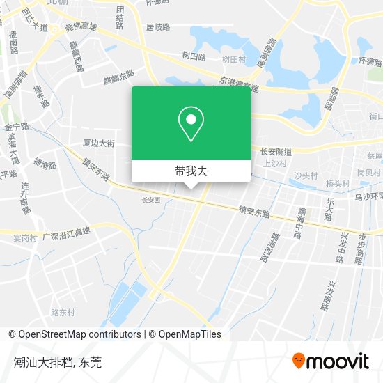 潮汕大排档地图