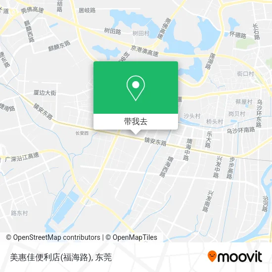 美惠佳便利店(福海路)地图