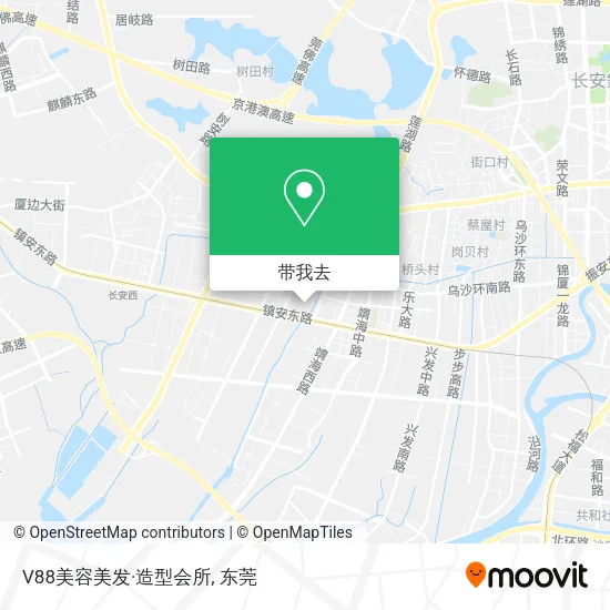 V88美容美发·造型会所地图