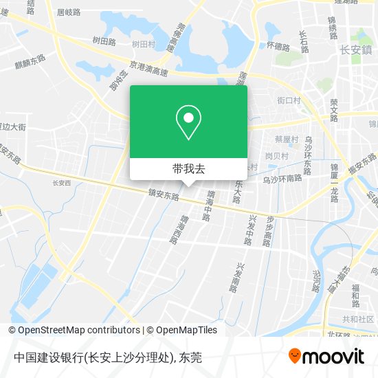 中国建设银行(长安上沙分理处)地图