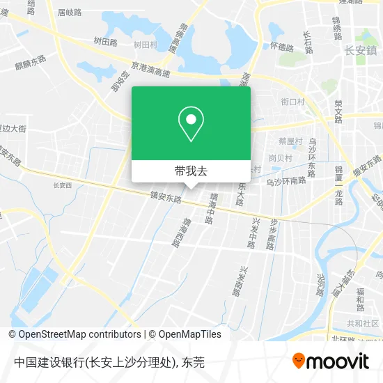 中国建设银行(长安上沙分理处)地图