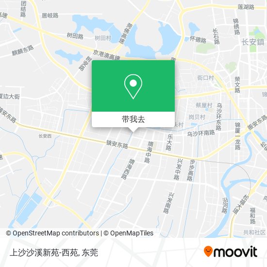 上沙沙溪新苑-西苑地图