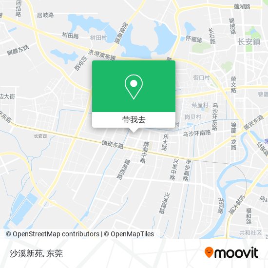沙溪新苑地图