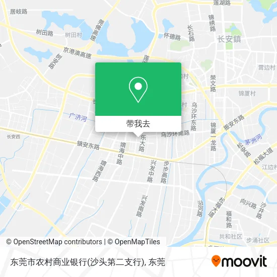 东莞市农村商业银行(沙头第二支行)地图