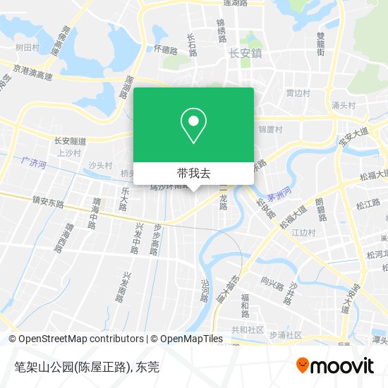 笔架山公园(陈屋正路)地图
