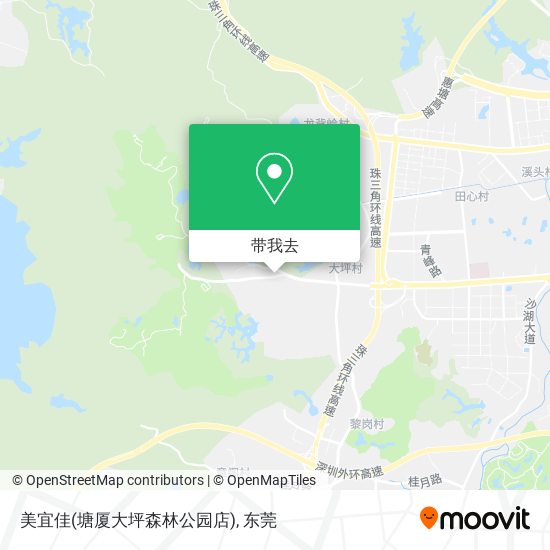 美宜佳(塘厦大坪森林公园店)地图