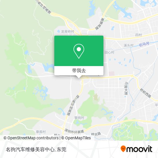 名驹汽车维修美容中心地图
