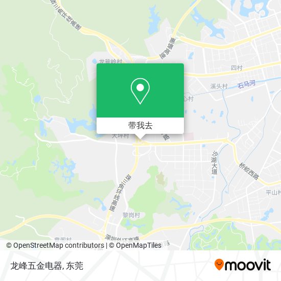 龙峰五金电器地图