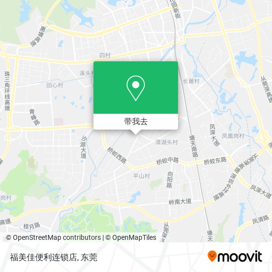 福美佳便利连锁店地图