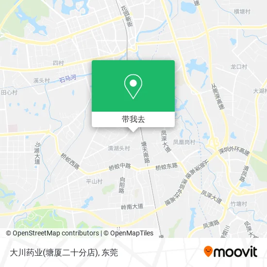 大川药业(塘厦二十分店)地图