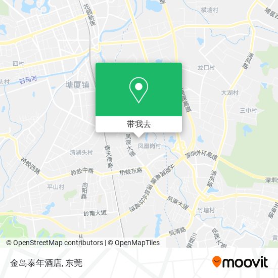 金岛泰年酒店地图