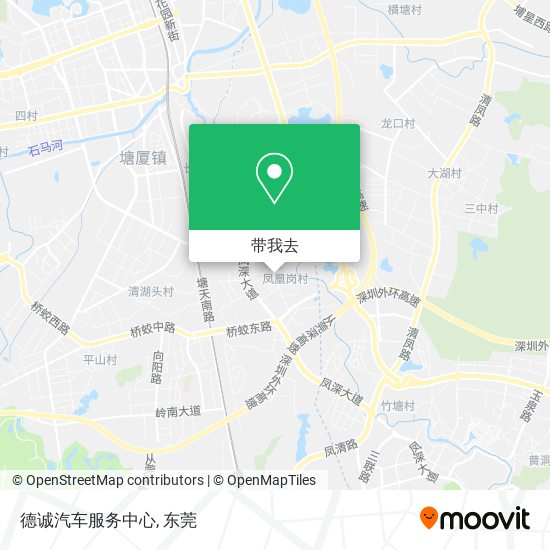 德诚汽车服务中心地图