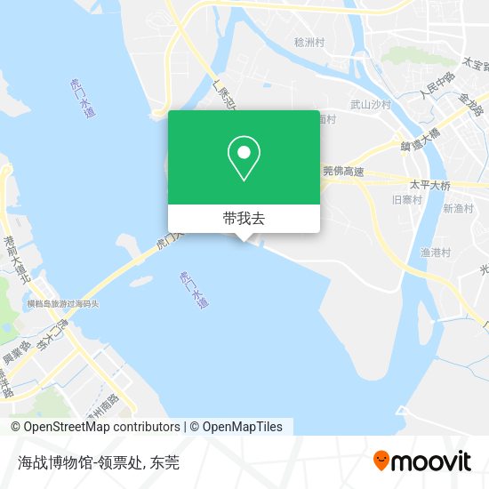 海战博物馆-领票处地图