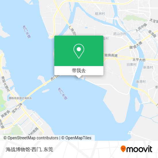 海战博物馆-西门地图