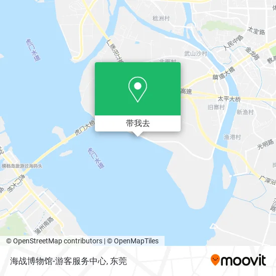海战博物馆-游客服务中心地图