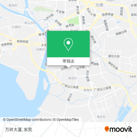 万祥大厦地图