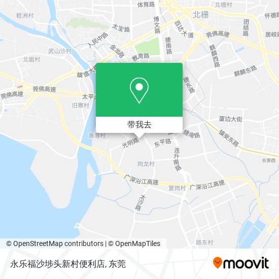 永乐福沙埗头新村便利店地图