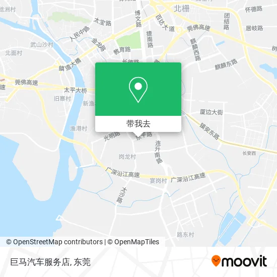 巨马汽车服务店地图