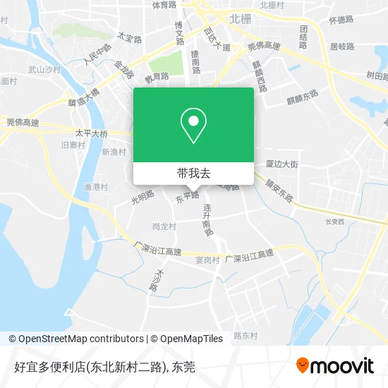 好宜多便利店(东北新村二路)地图