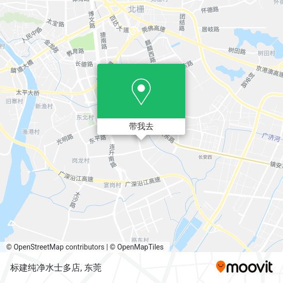 标建纯净水士多店地图