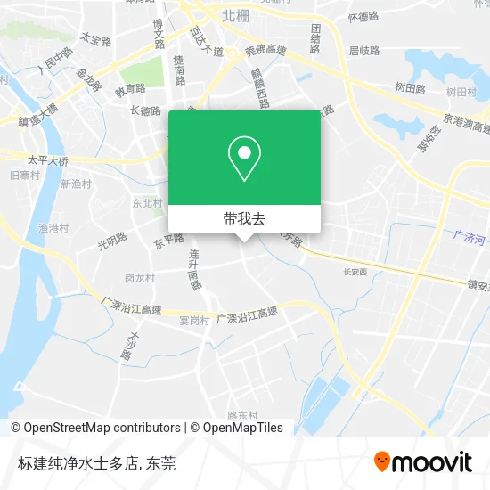标建纯净水士多店地图