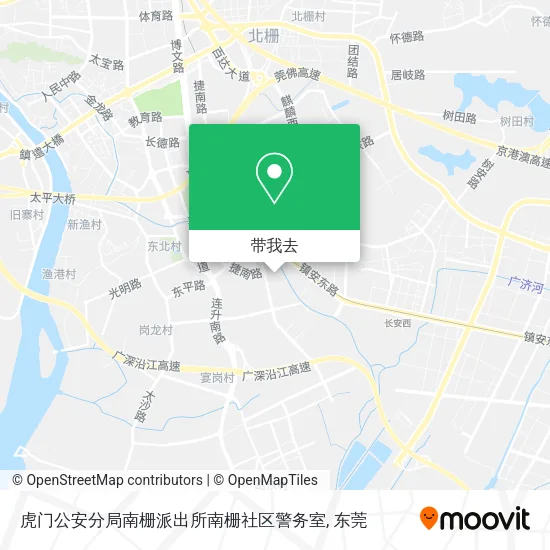虎门公安分局南栅派出所南栅社区警务室地图