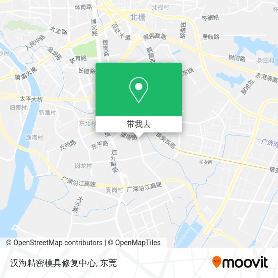 汉海精密模具修复中心地图