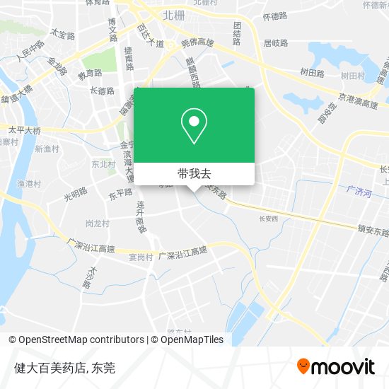 健大百美药店地图