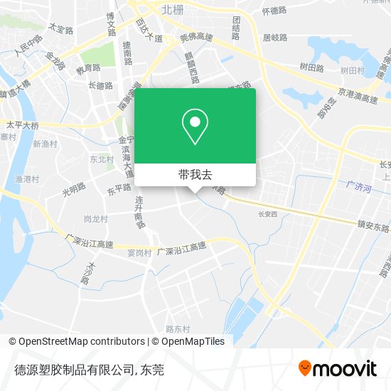德源塑胶制品有限公司地图