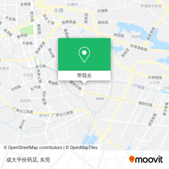 成大平价药店地图