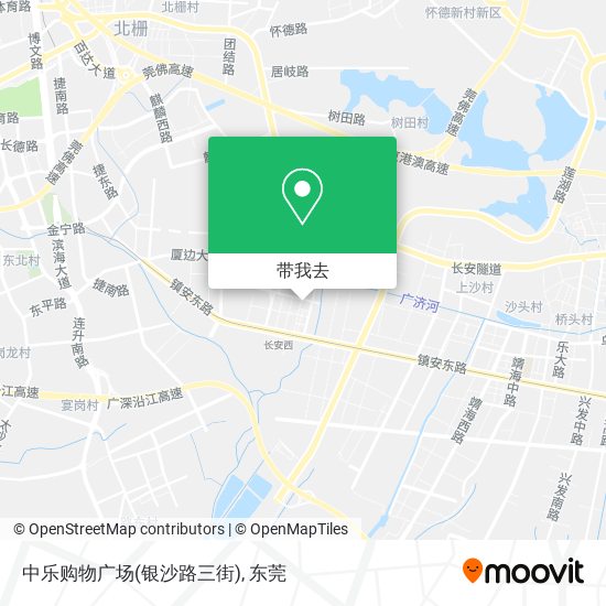 中乐购物广场(银沙路三街)地图