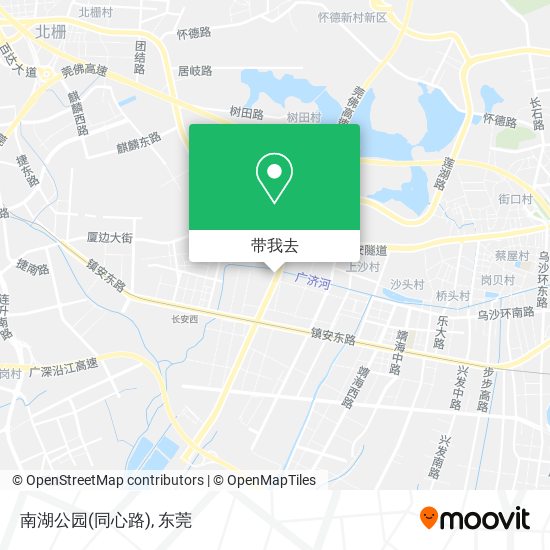 南湖公园(同心路)地图