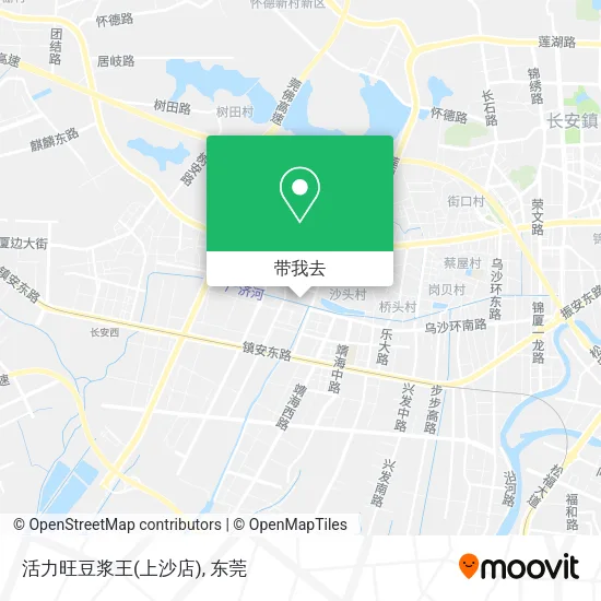 活力旺豆浆王(上沙店)地图