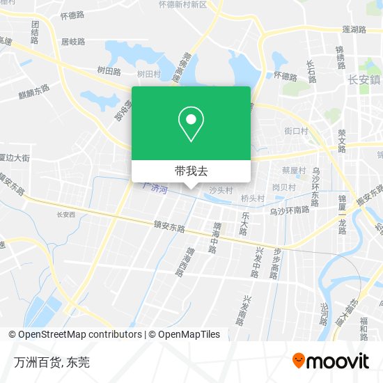 万洲百货地图