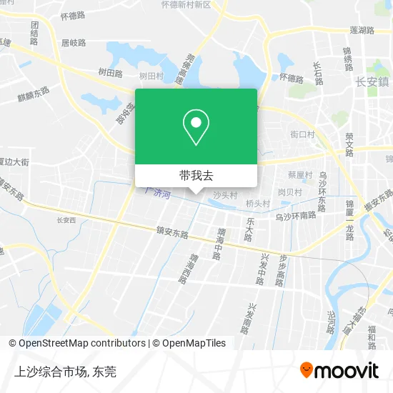 上沙综合市场地图