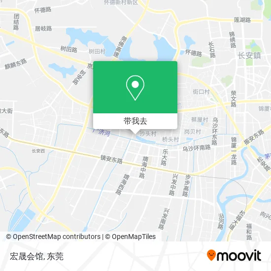 宏晟会馆地图