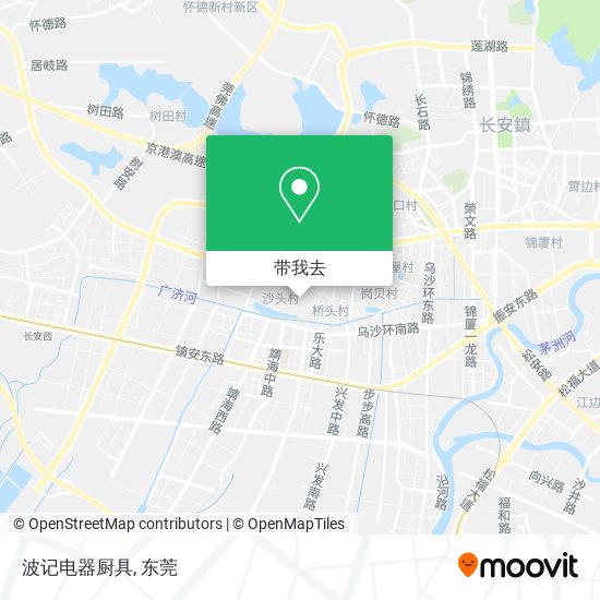 波记电器厨具地图