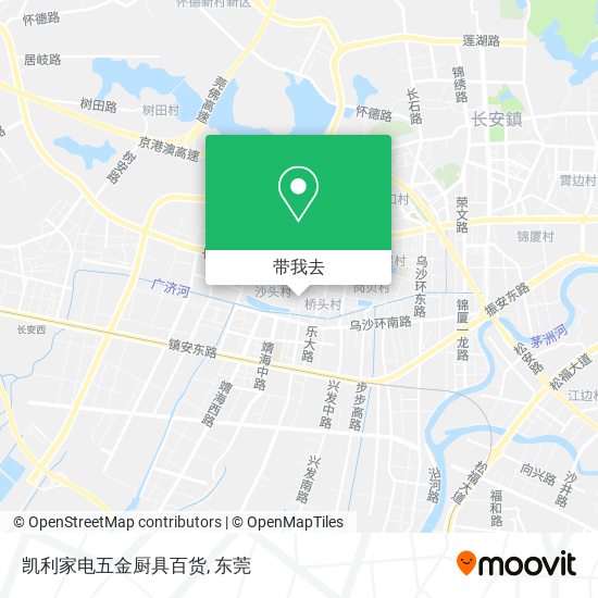 凯利家电五金厨具百货地图
