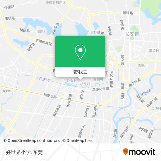 好世界小学地图